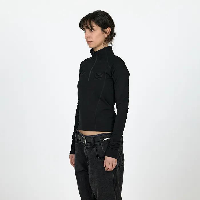 MPa SOFT-SHELL HALF ZIP WOMEN (BLACK) 02/13 순차배송