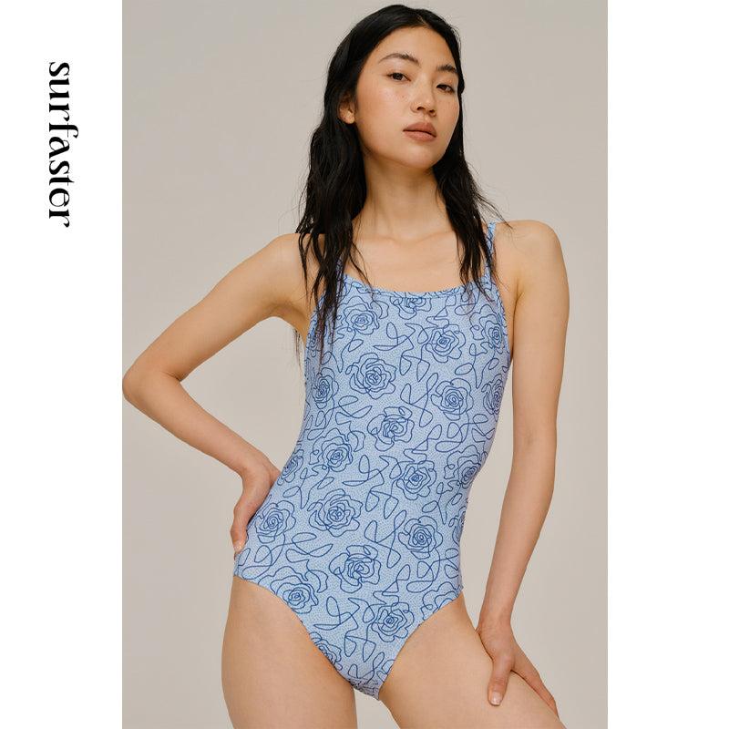 RS16 Blue Rose|우먼 원피스|미들컷|노 브라|한겹