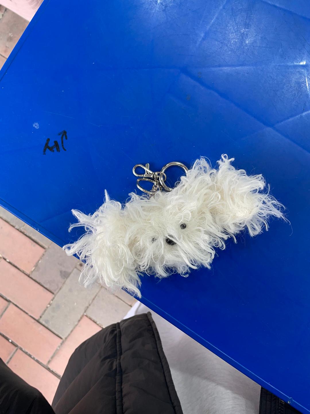 GANG GANG -G KEY RING (흰강강쥐)