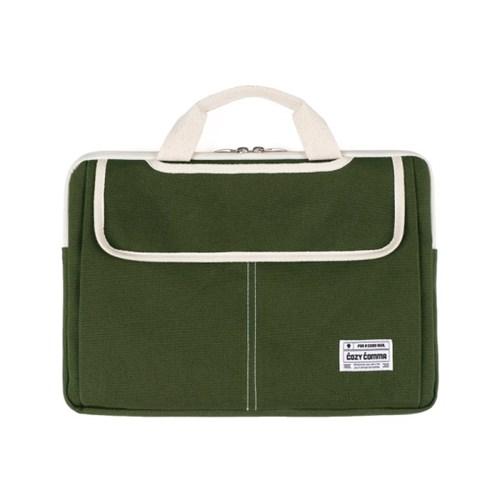 [코지콤마] 3웨이 노트북파우치 카키(3size)