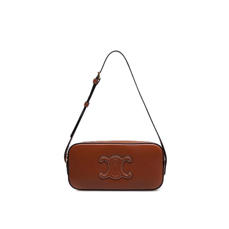 브라운 퀴르 트리오페 카메라 미니 숄더백