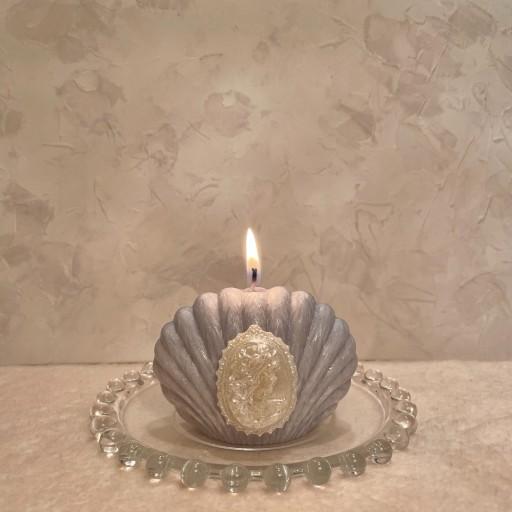 [블랑들] 눈꽃 펄 조개캔들