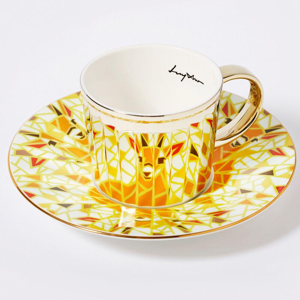 LUYCHO Mirror Coffee Cup & Saucer _ Thomsons Gazelle
