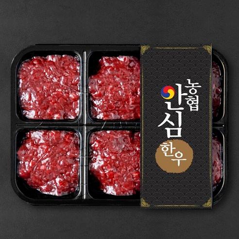 농협안심한우 정성스레 갈아 만든 한우 다짐육 1등급 (냉장), 300g, 1개 - 소고기다짐육 | 쿠팡