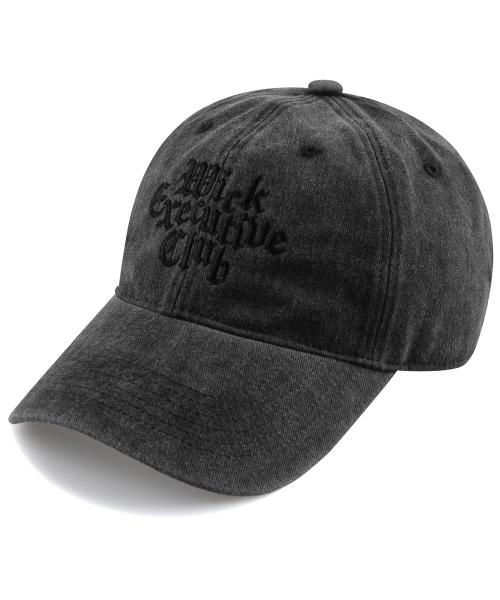 Gothic Executive club 스톤워시드 볼캡-차콜