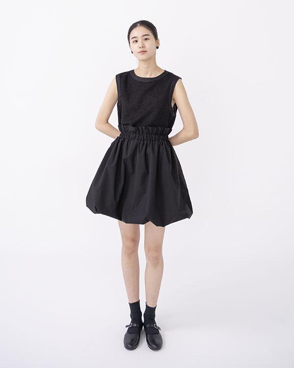 classic moss short skirt