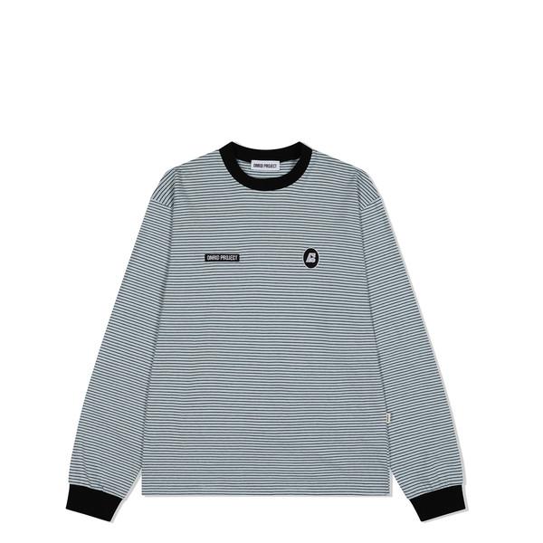 Long Sleeve T-shirts - sky blue/Black