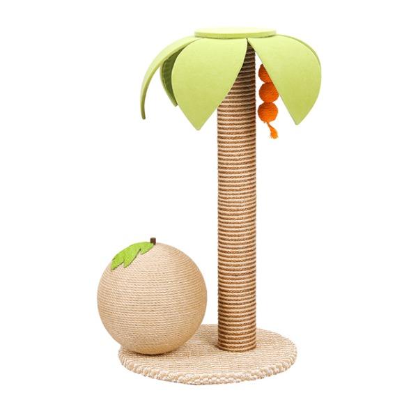 뽀시래기 고양이 야자수 캣타워 스크래쳐