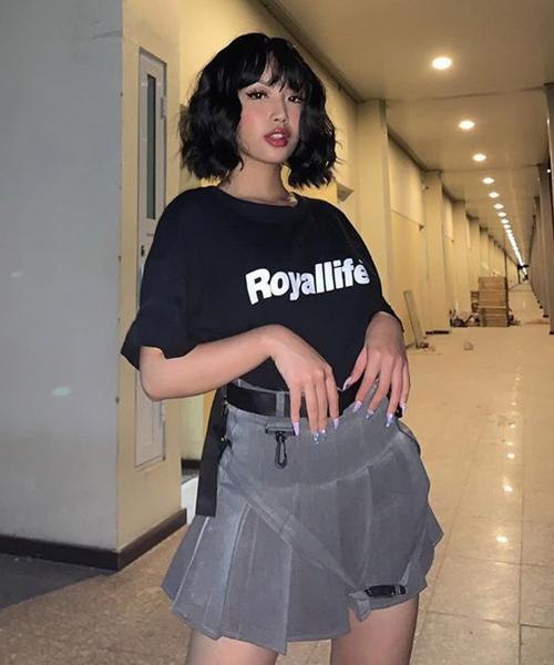 RL001 오리지널 로고 반팔티 블랙