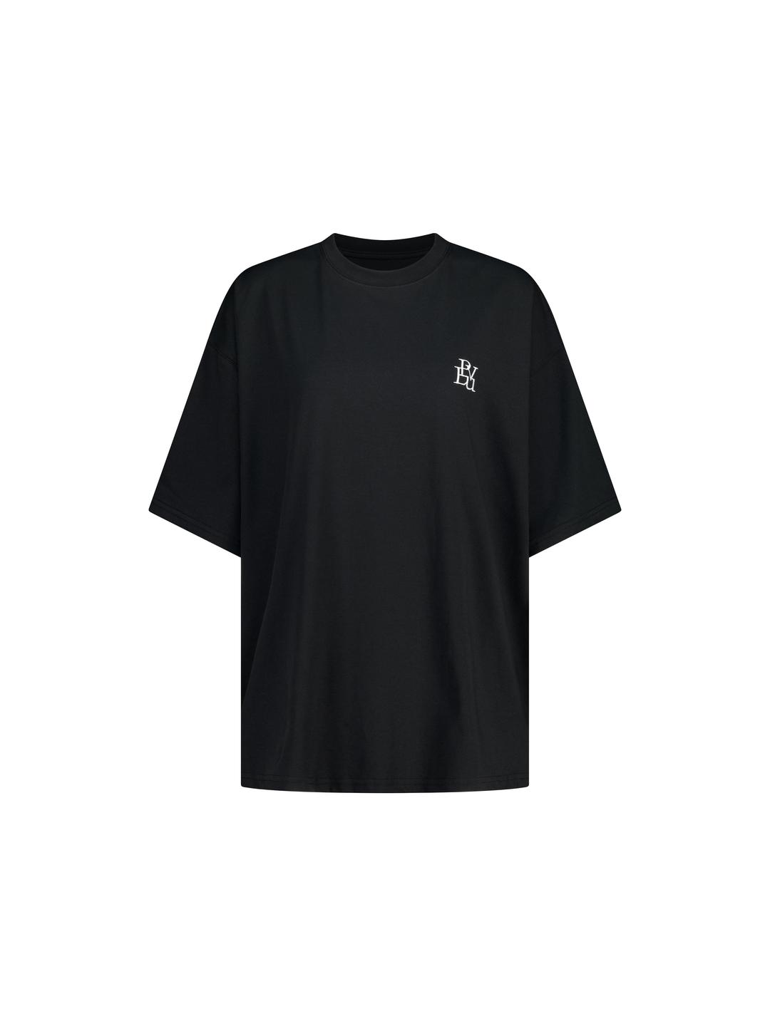 real free over fit t-shirts_black
