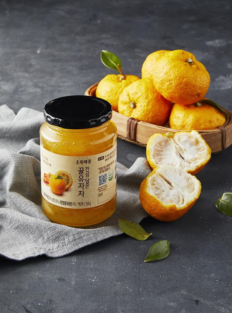 [초록마을] 진심 담은 꿀유자차(550g)