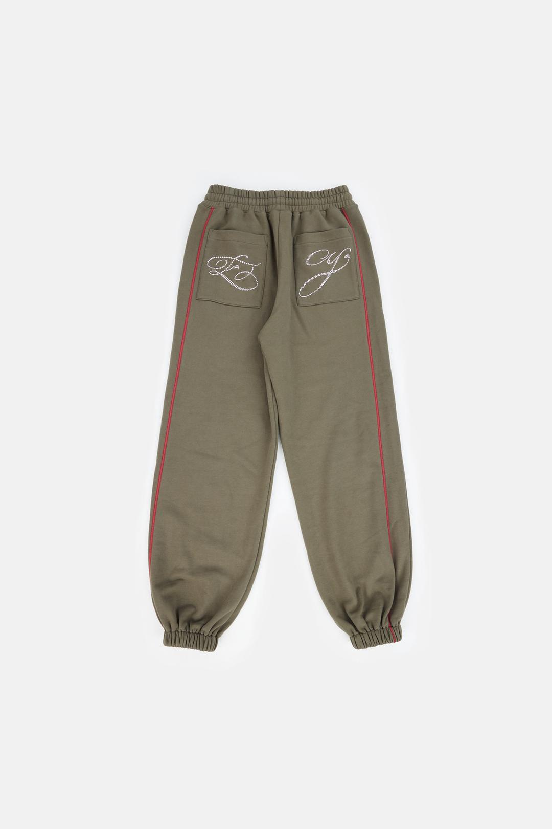 SUE JOGGER JERSEY PANTS (KAHKI)