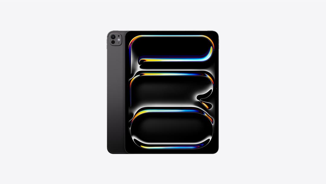 iPad Pro 13 Wi‑Fi + Cellular 2TB Nano-texture 글래스 모델 - 스페이스 블랙