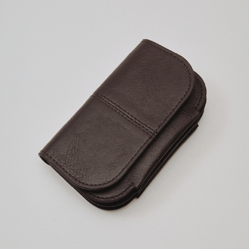 [29CM 단독] mm card wallet / brown