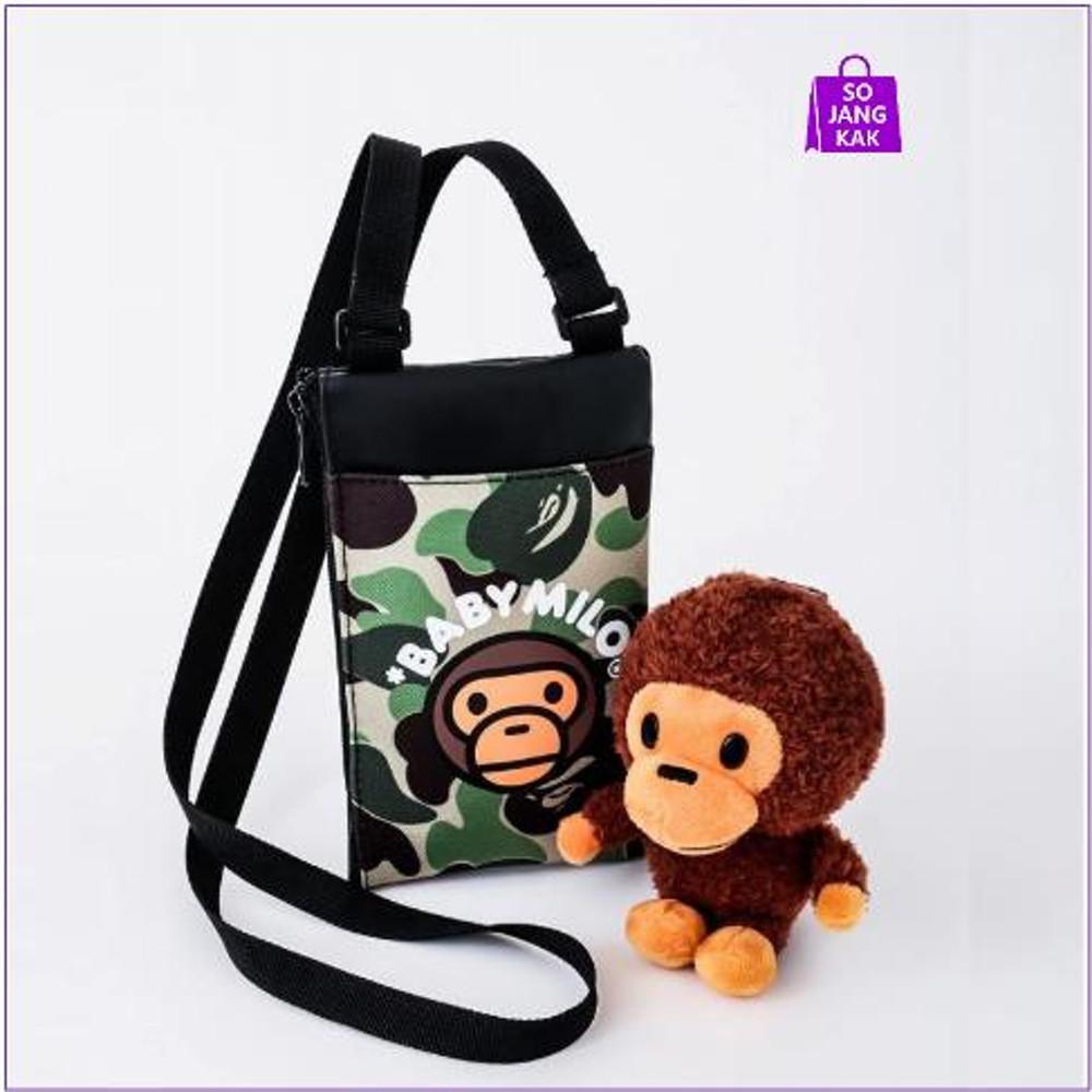 베이프 잡지부록 카드지갑 핸드폰 가방 + 마일로 키링 2종 세트 (정품) -우체국 내일도착