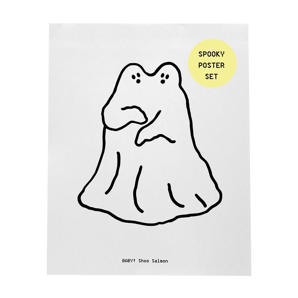 아트 그림 포스터 세트 : 3 Spooky Poster Set