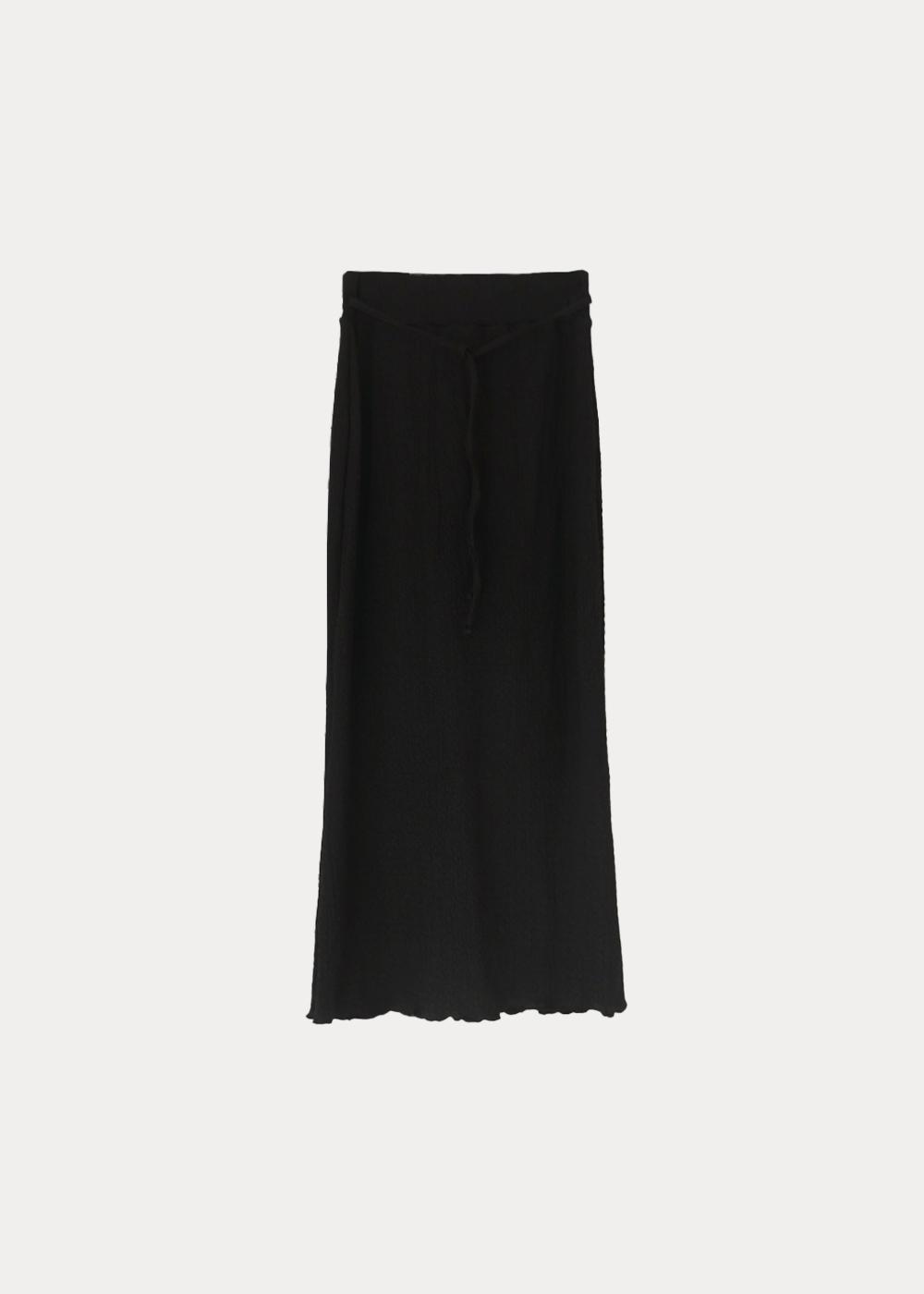 mori skirt / black