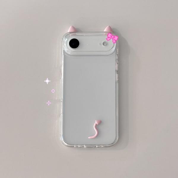 [ALL 파츠 핸드메이드]  pink devil 케이스