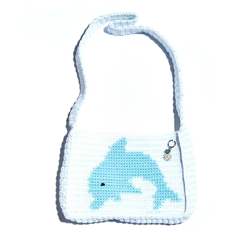 [뉴진스 다니엘, 혜인, 세븐틴 조슈아, 부승관] DOLPHIN SMALL HAND BAG 2COLOR