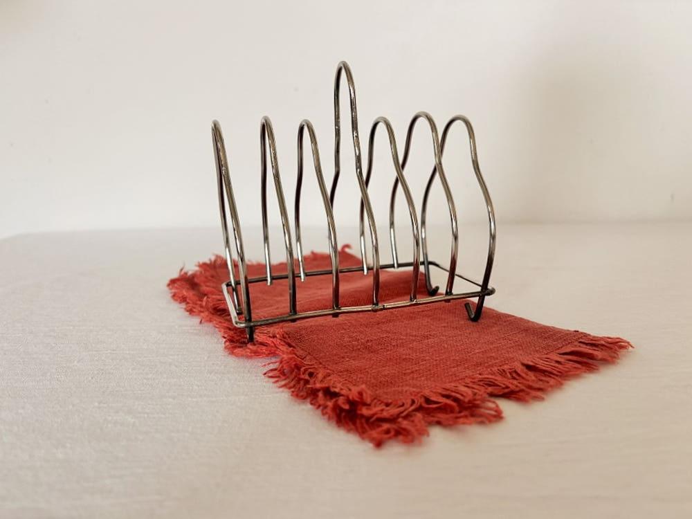 은도금 토스트 랙