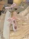 ballet shoes keyring