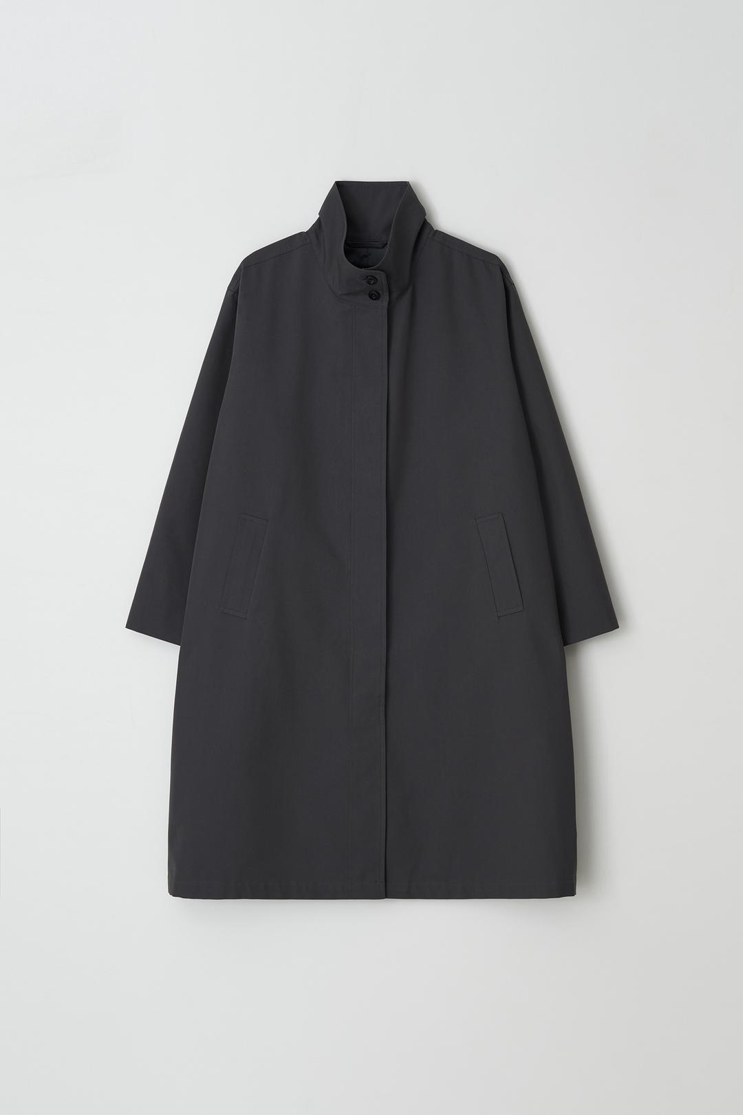 [2nd] High Neck Single Coat