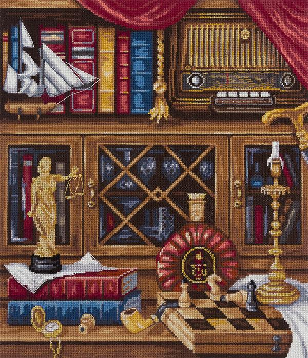 외국 십자수패키지 Panna/Still Life with Chess-N-1932