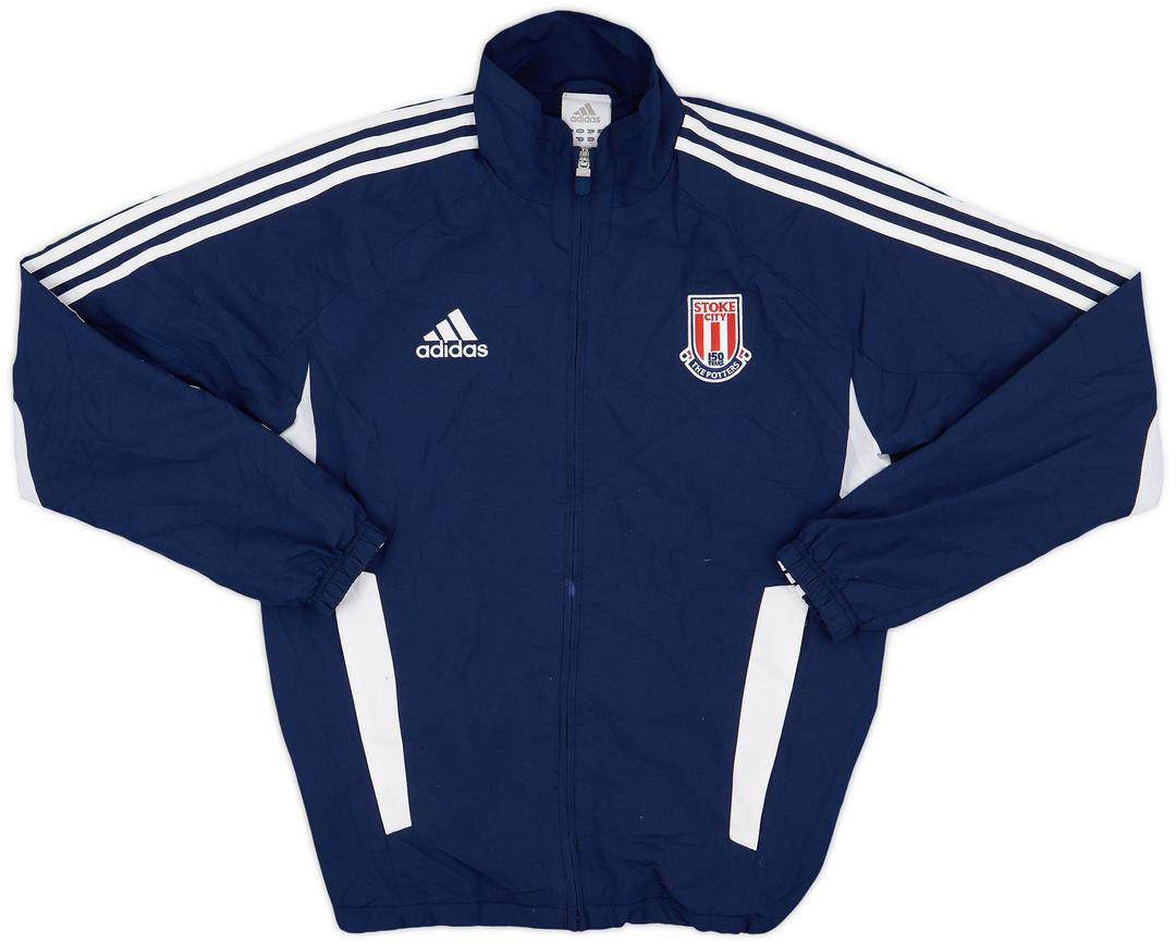 2011-12 Stoke City adidas Track Jacket - 7/10 - (S)