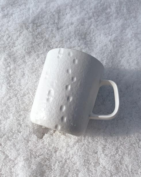 [남세라믹웍스] 스노우 왈츠 머그 (Tall)