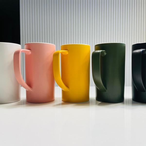 위즈라인 롱 무광 머그컵(5컬러)1P