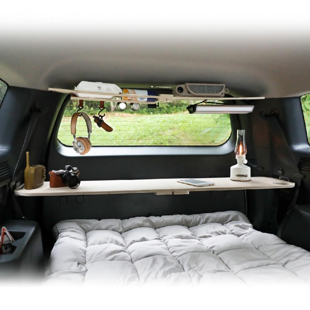 카니멀라이프 스텔스 차박 가로바 트렁크 테이블 전차종 차량용 무중력 우드테이블 토요요