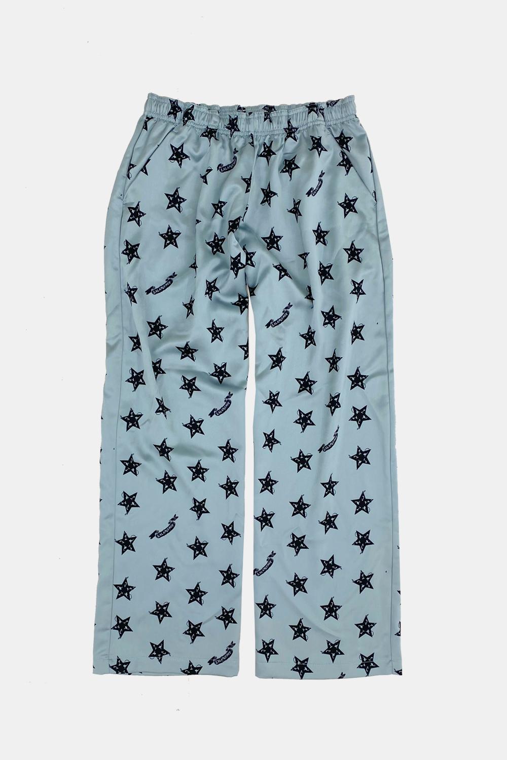 star charm satin pants