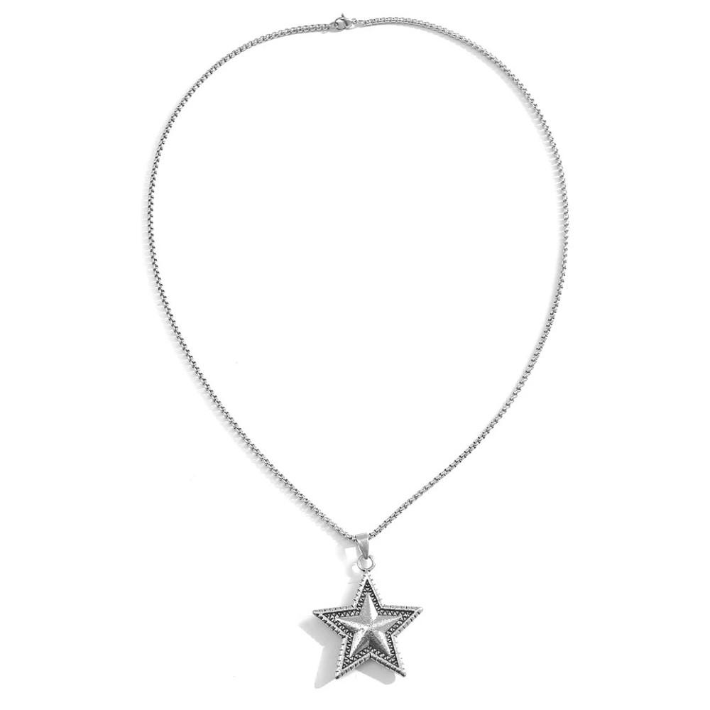 Big star punk necklace (1color)