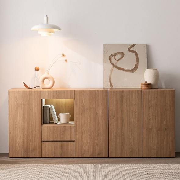 크렌시아 앤 LED 1200/2000 높은 수납장 3colors