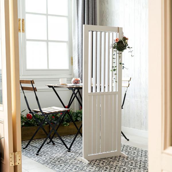 무빙 스트라이프원목 인테리어 1300 파티션 1단 2color