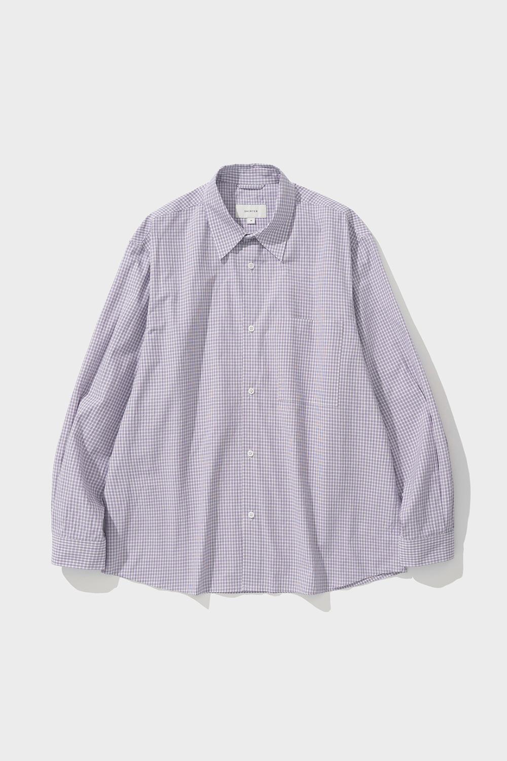 NAVONA SHIRT V2 (CHECK PURPLE)
