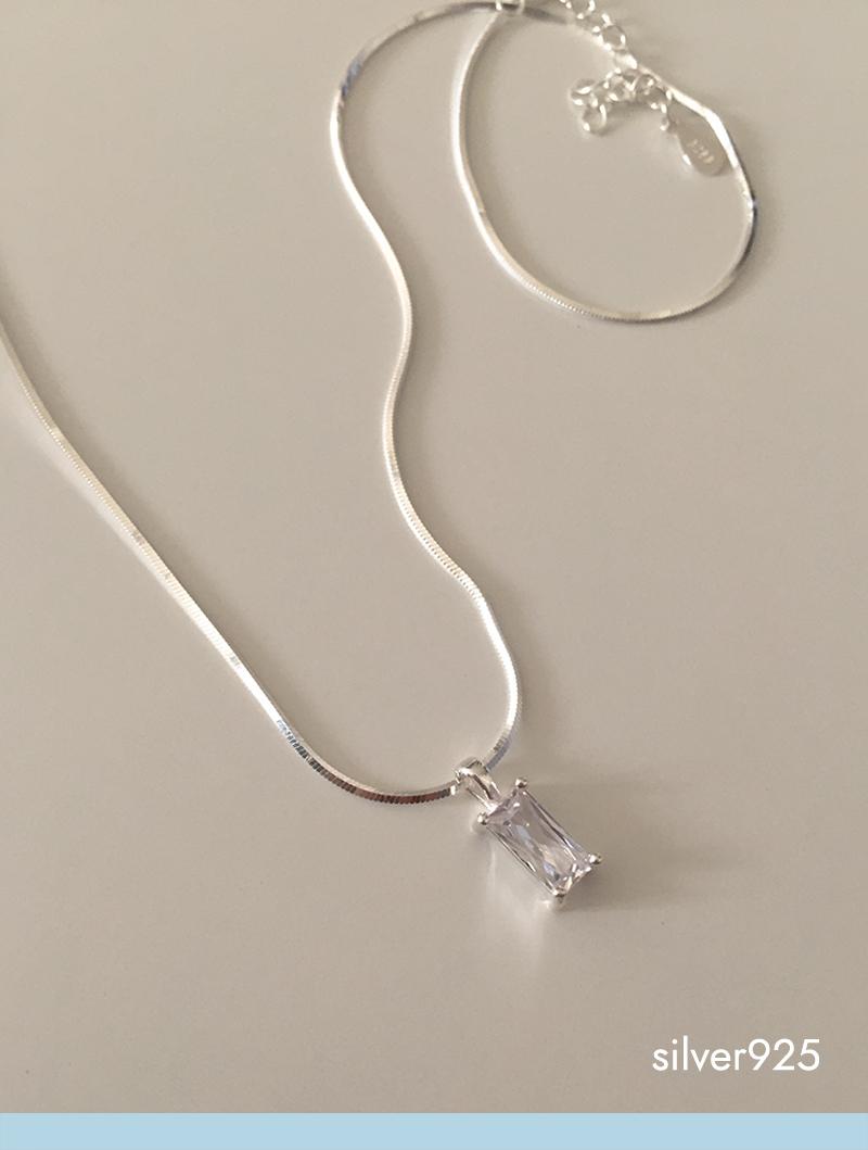hug necklace (silver925)