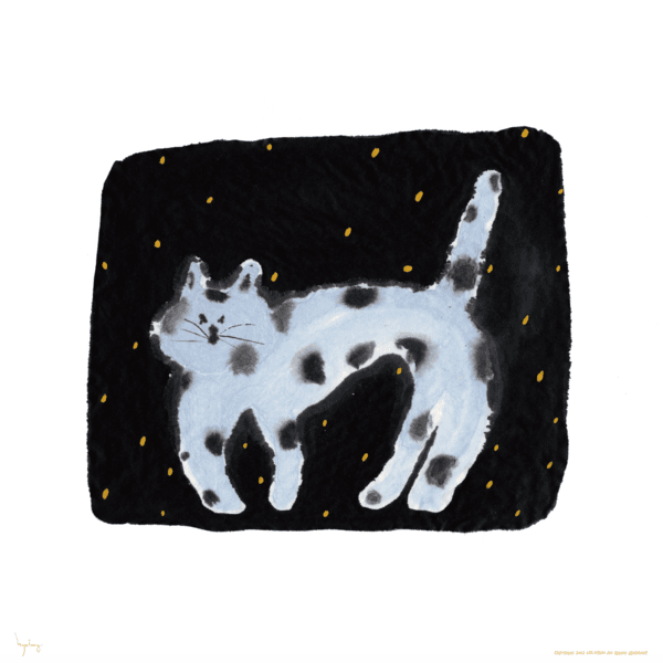 [hyeinng] 눈 고양이 포스터