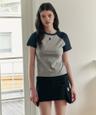 Classic Symbol Raglan T-shirt [MELANGE GREY]