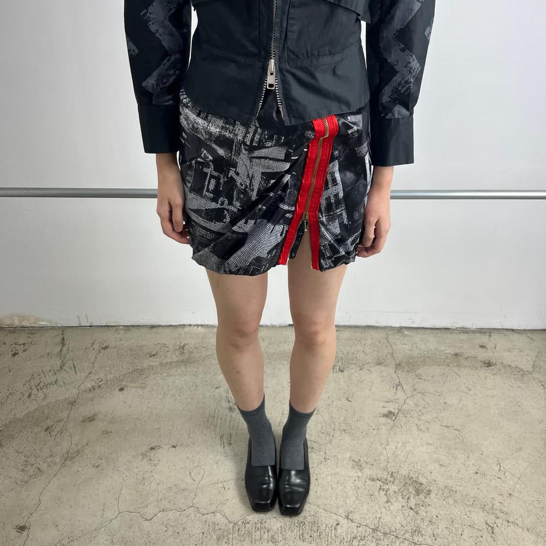 알렉산더 맥퀸 나일론 본디지 스커트 | 후루츠패밀리