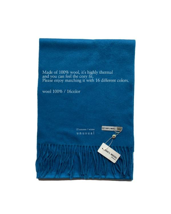 Color Muffler (Wool 100%, 16color)