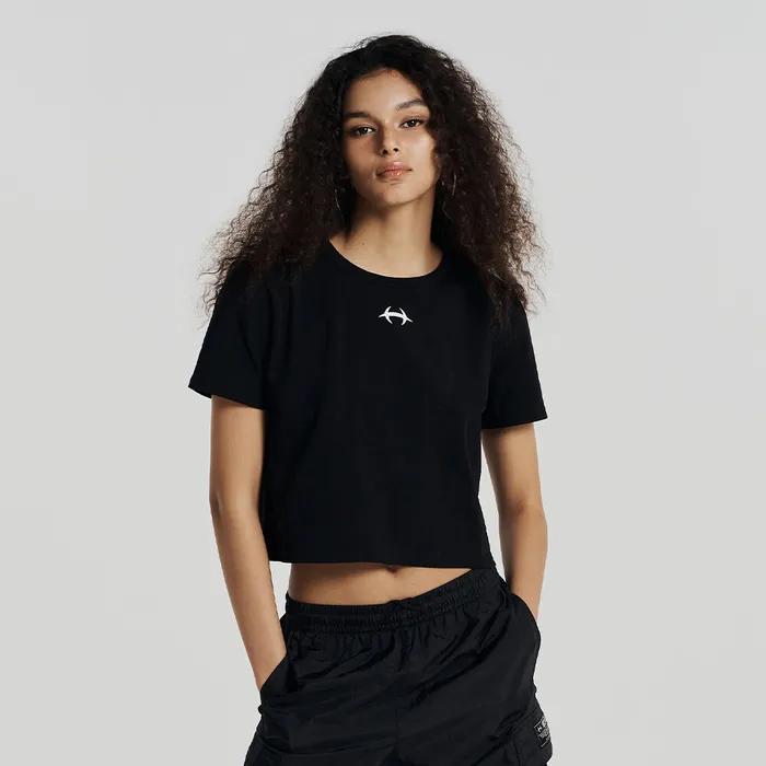 우먼스 인헨스 심볼 크롭탑 2 color