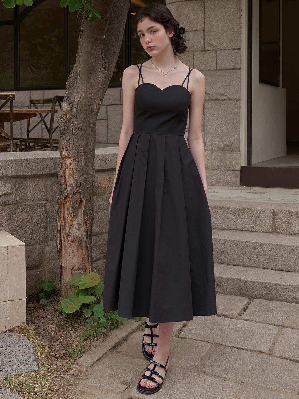 Classic Heart Bustier Dress(3color)