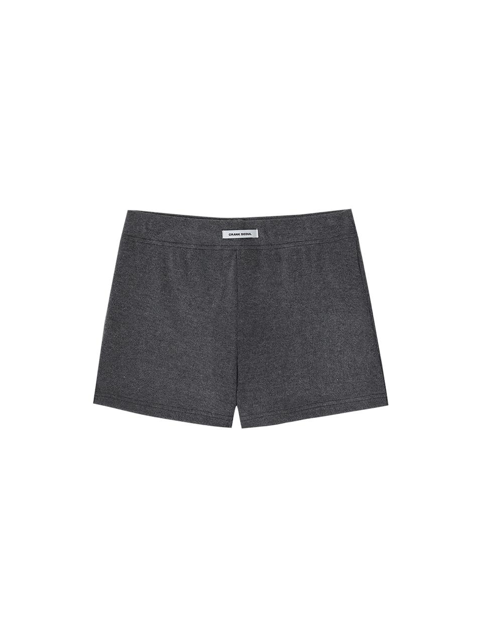 [EXCLUSIVE] KNIT MICROSHORTS_CHARCOAL