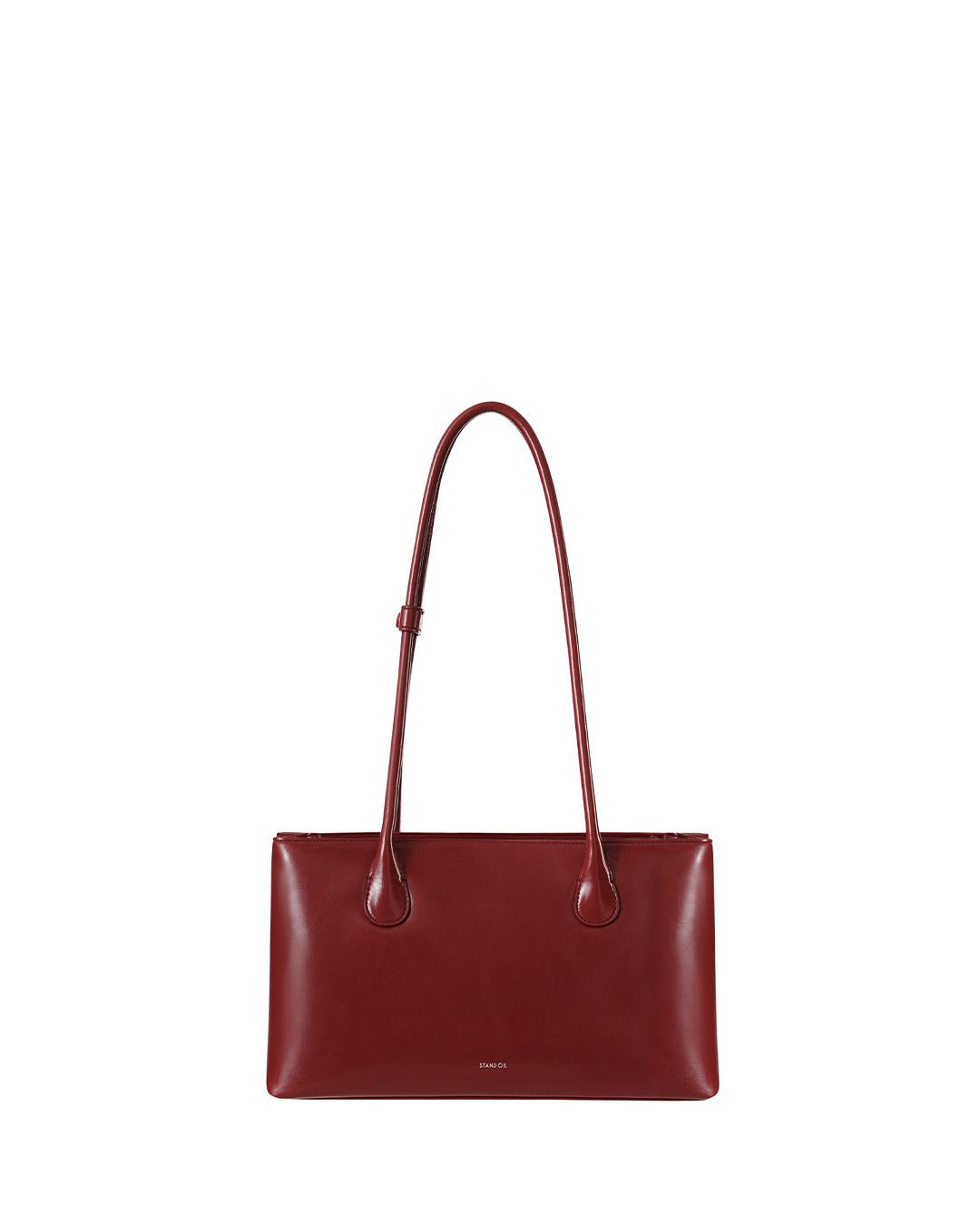 Square Low Bag · 스퀘어 로우백 / 레드 와인