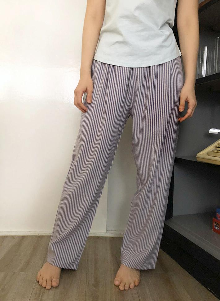 Stripe room pants (2col)