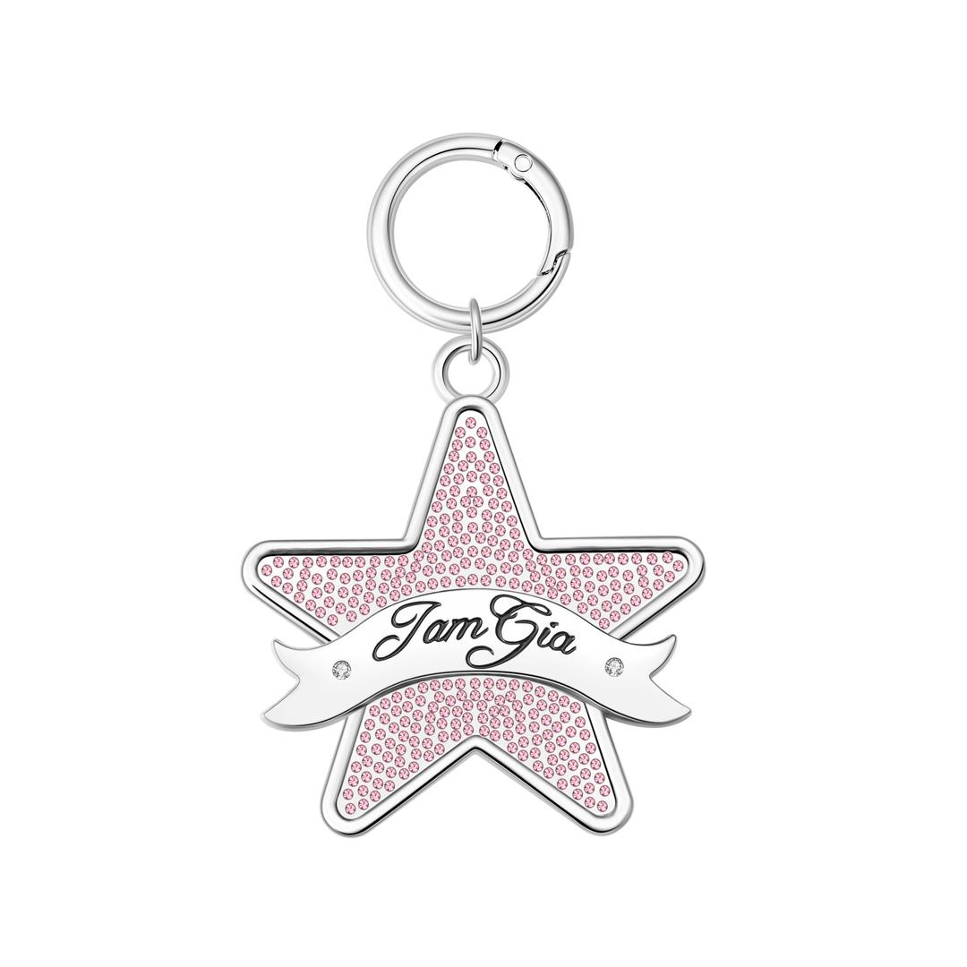 I.AM.GIA X VON DUTCH STAR KEYCHAIN - PINK