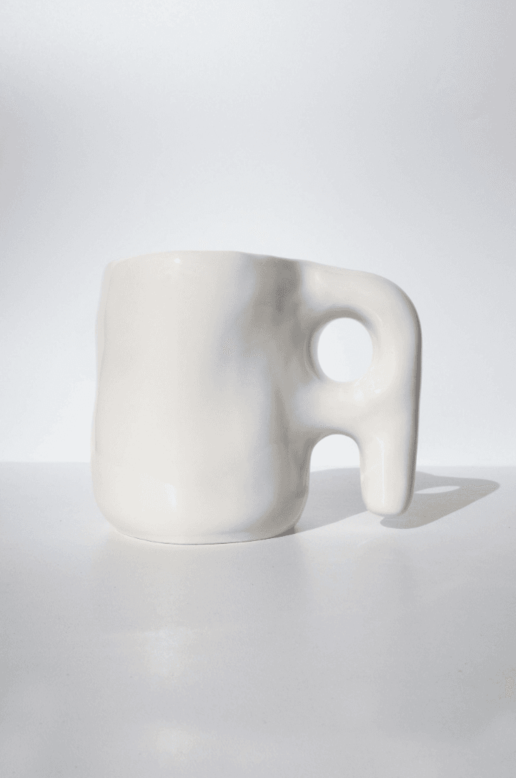 Yerim Piece) Ear Mug - White