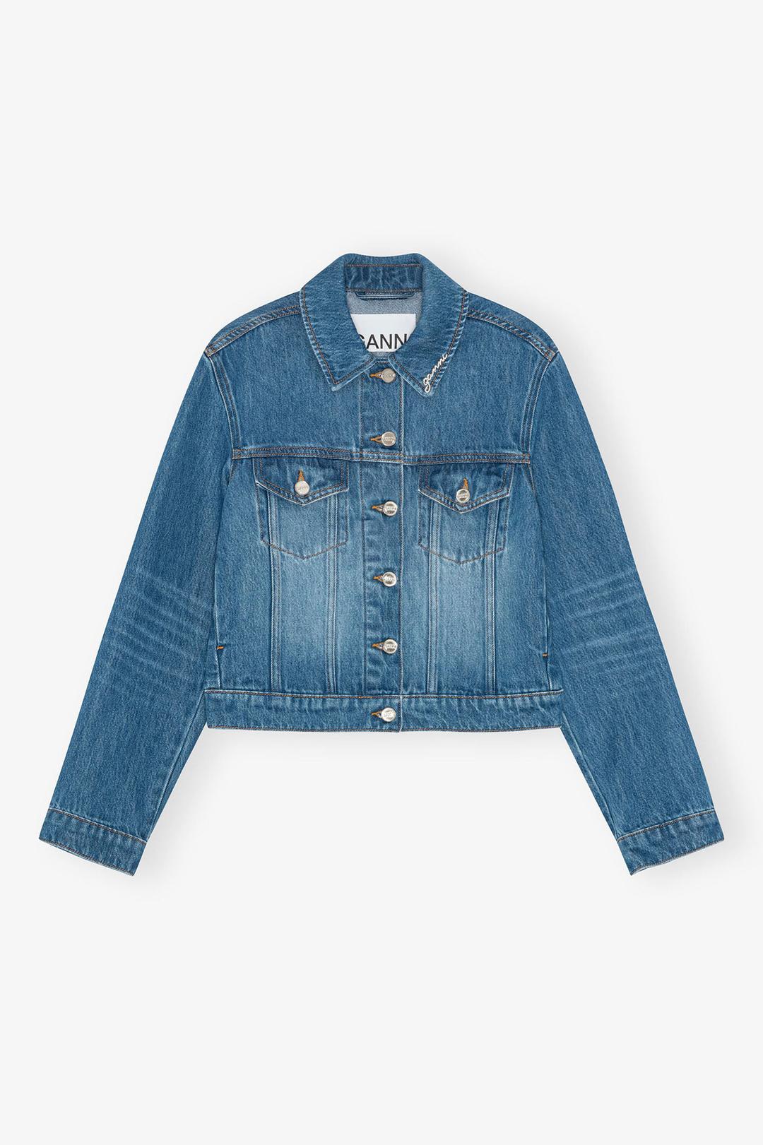 Mid Blue Denim Jacket