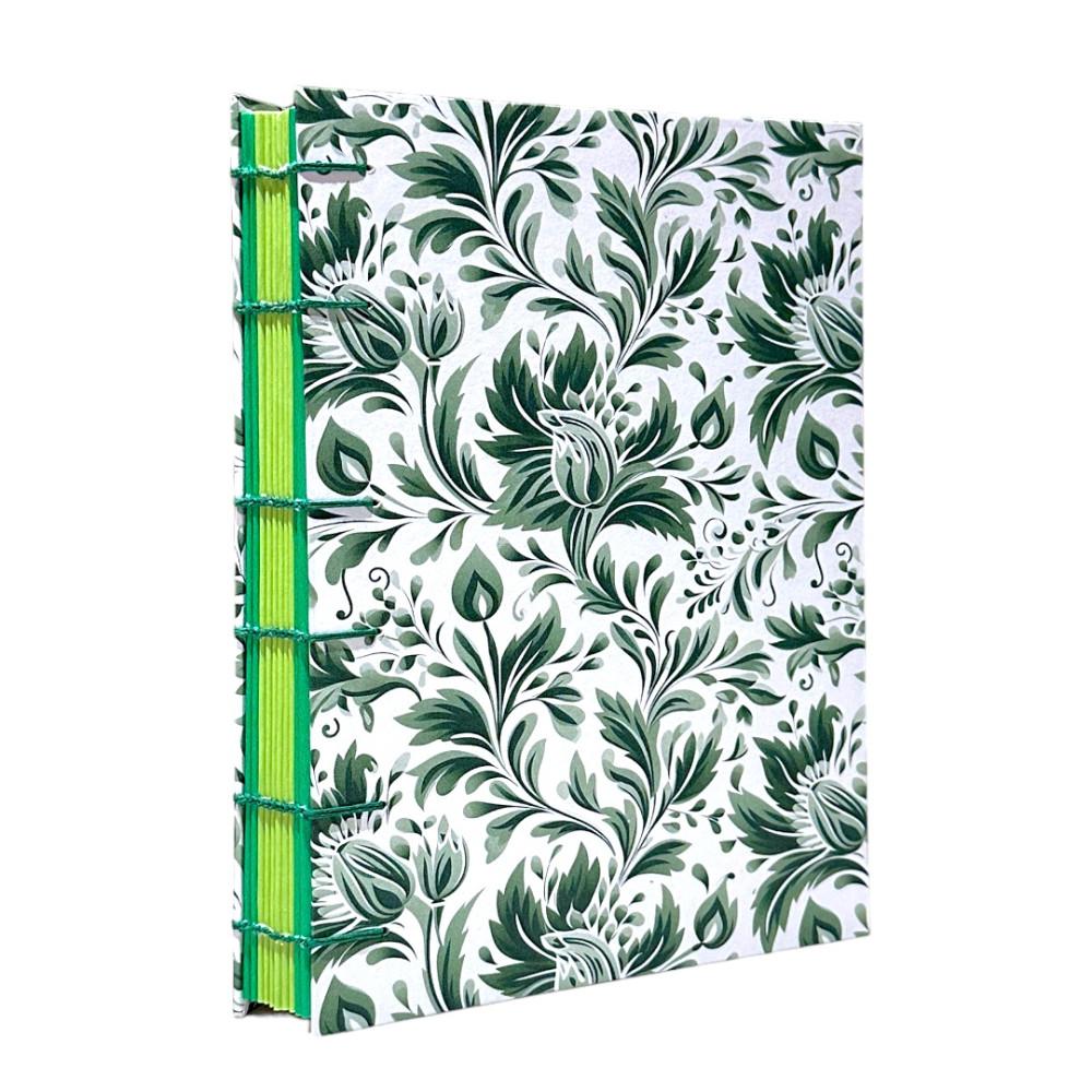 (프랑스)  N.388 Green leaves (무선) ( L : A5 size )